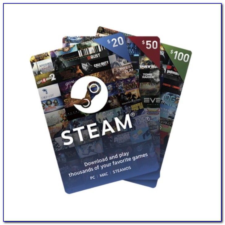 Get Free Steam Wallet Card