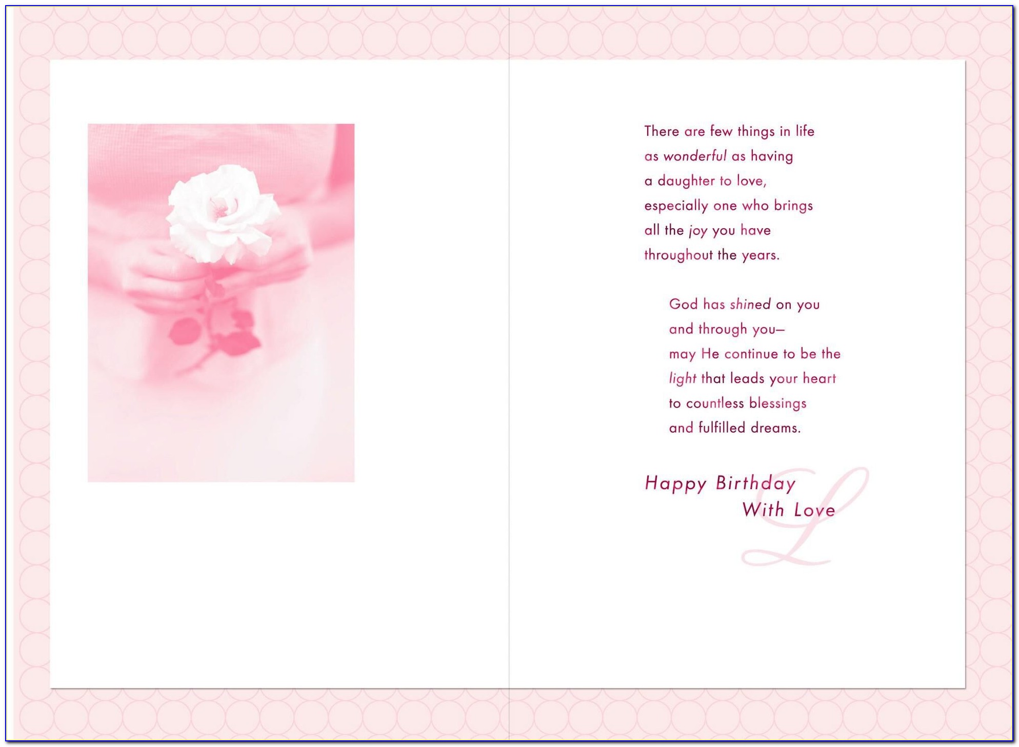 Hallmark Birthday Cards For Daughter