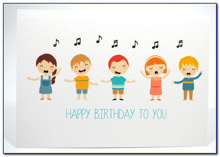 Happy 40th Birthday Singing Cards