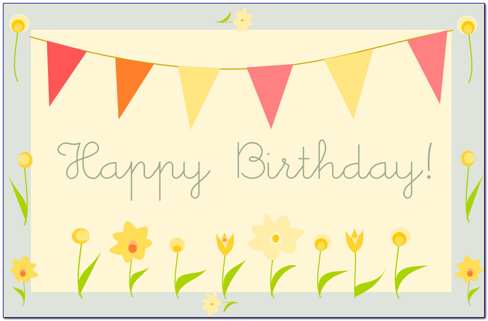 Happy Birthday Cards Online Printable