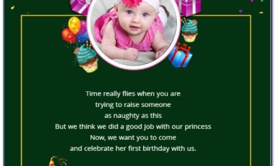 Happy Birthday Greeting Card For My Daughter