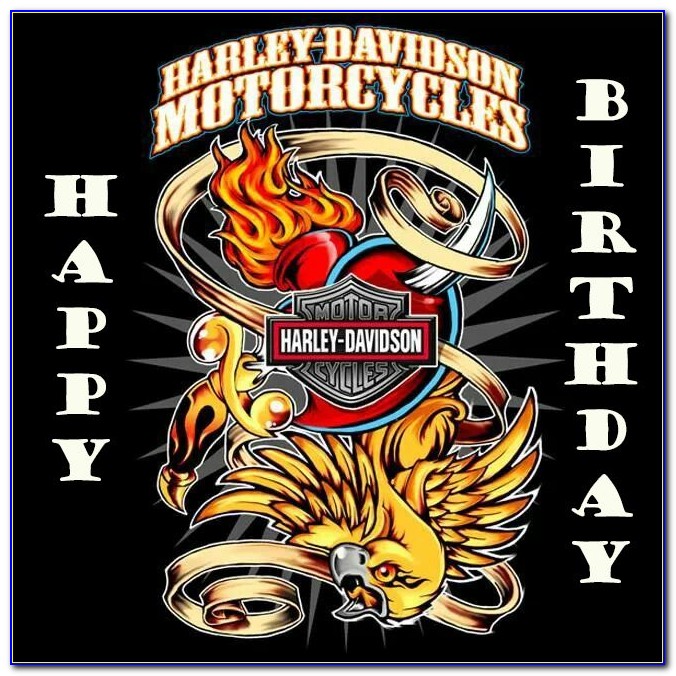 Harley Davidson Birthday Card Images