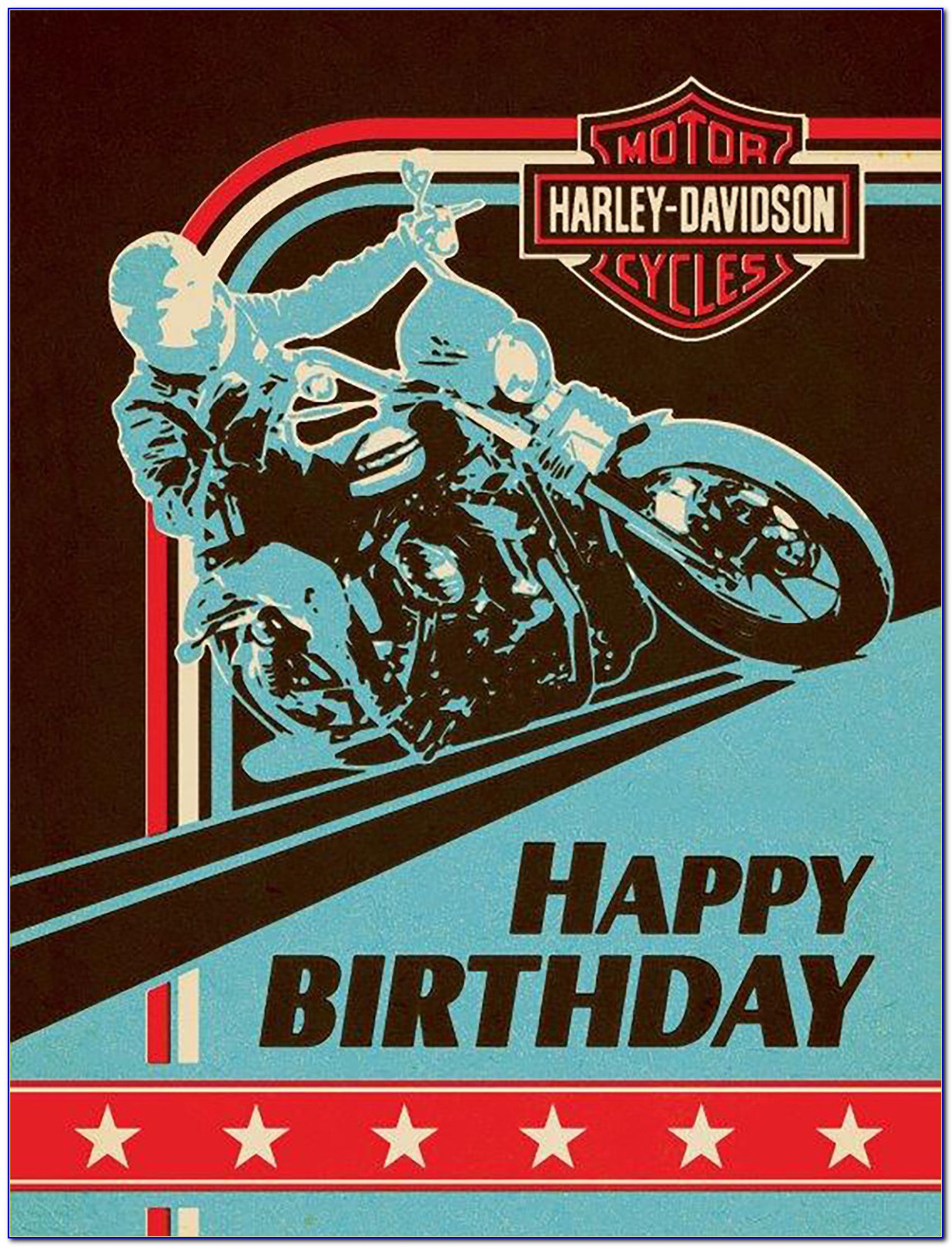 Harley Davidson Birthday Cards For Facebook