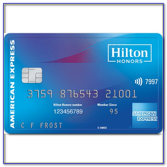 Hilton Business Credit Card Amex