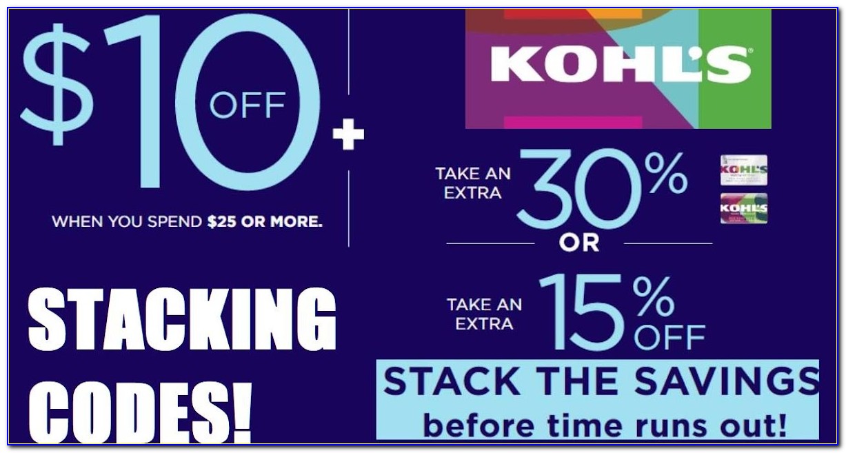 Kohls Coupon Codes For Card Holders