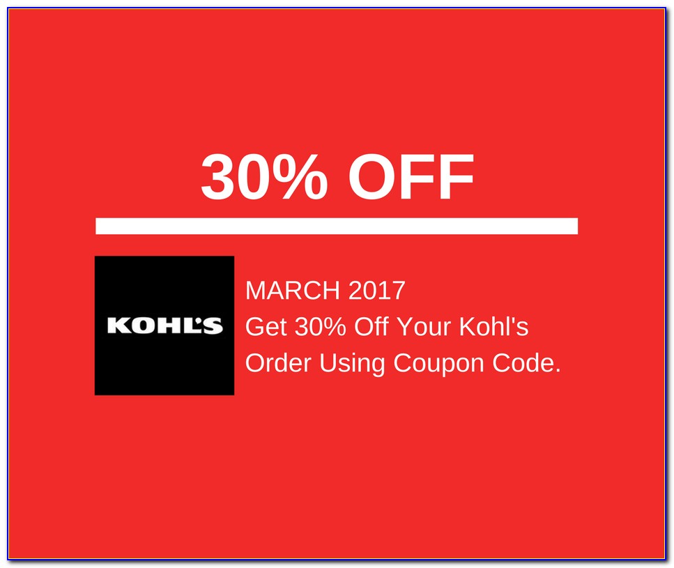 Kohls Coupons For Card Holders
