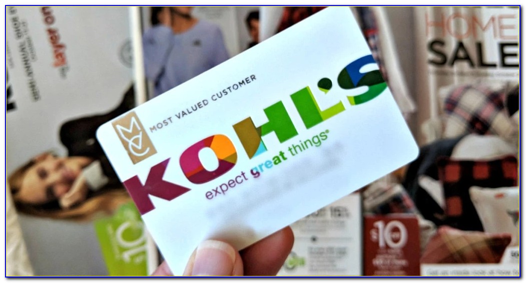 Kohls Free Shipping For Card Holders