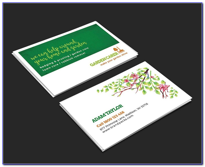 Landscaping Business Cards Templates