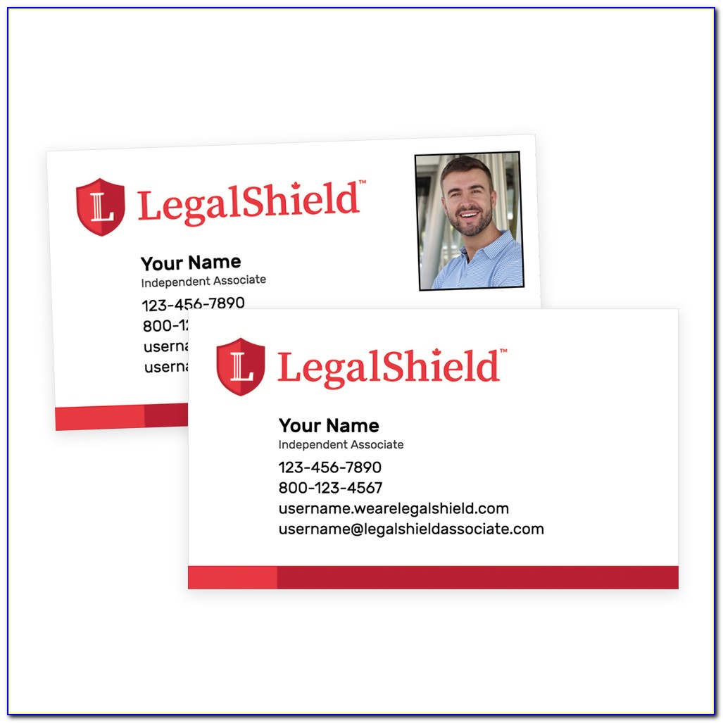 Legalshield Free Business Cards