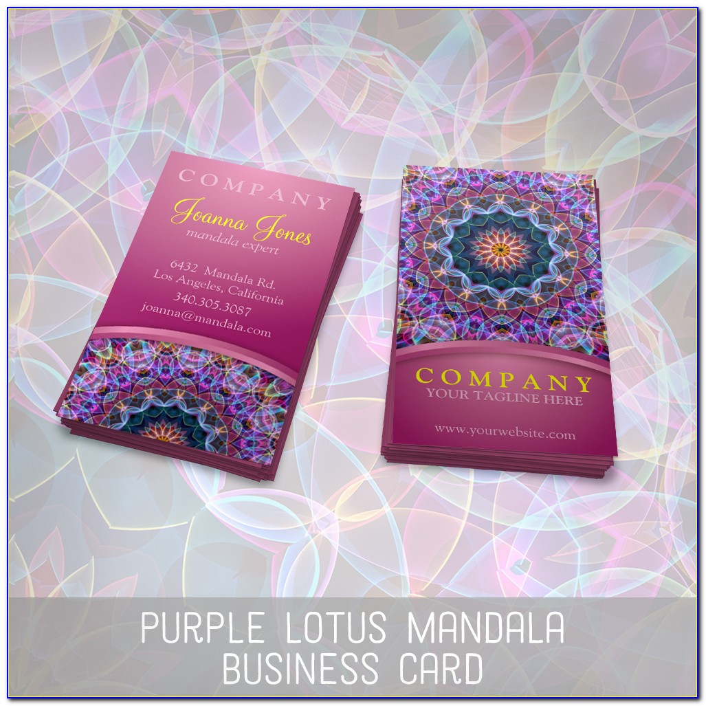 Mandala Business Card Design