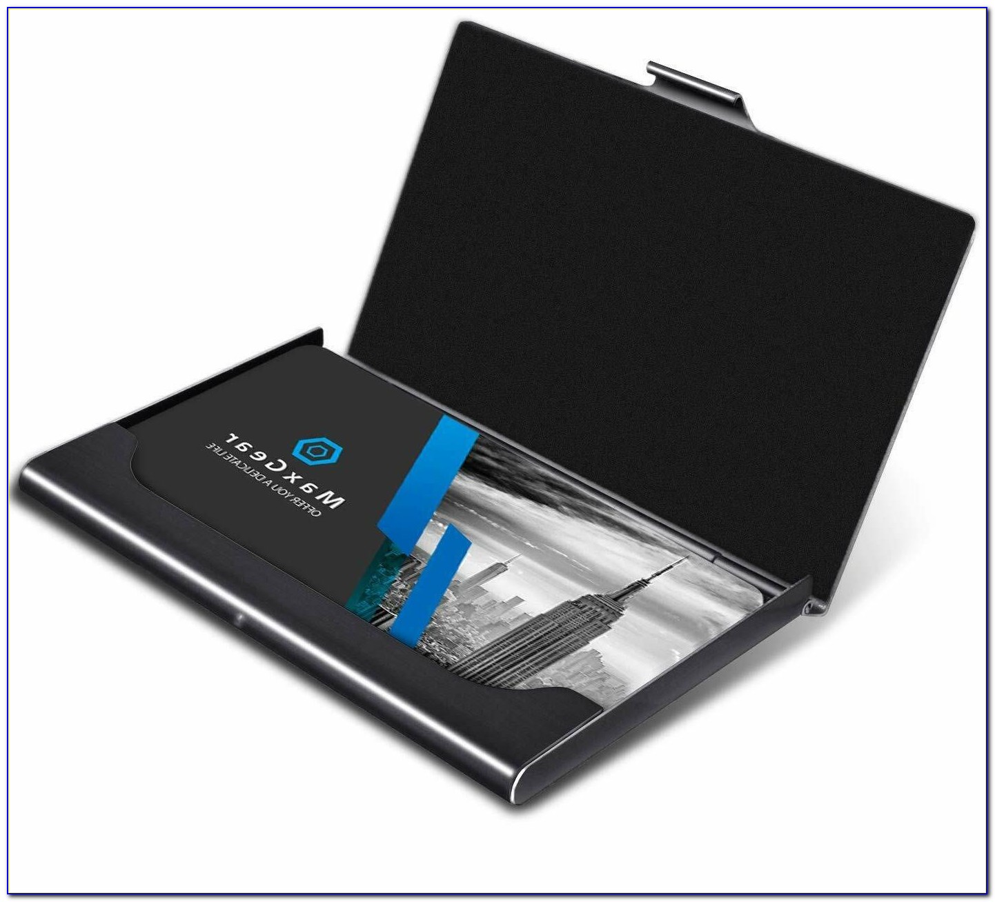 Maxgear Business Card Holder Box