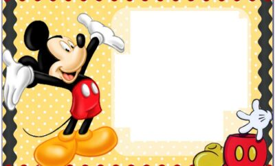 Mickey Mouse Birthday Card Diy