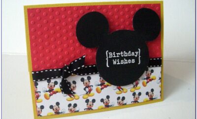 Mickey Mouse Birthday Cards Free