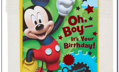 Mickey Mouse Birthday Cards Online