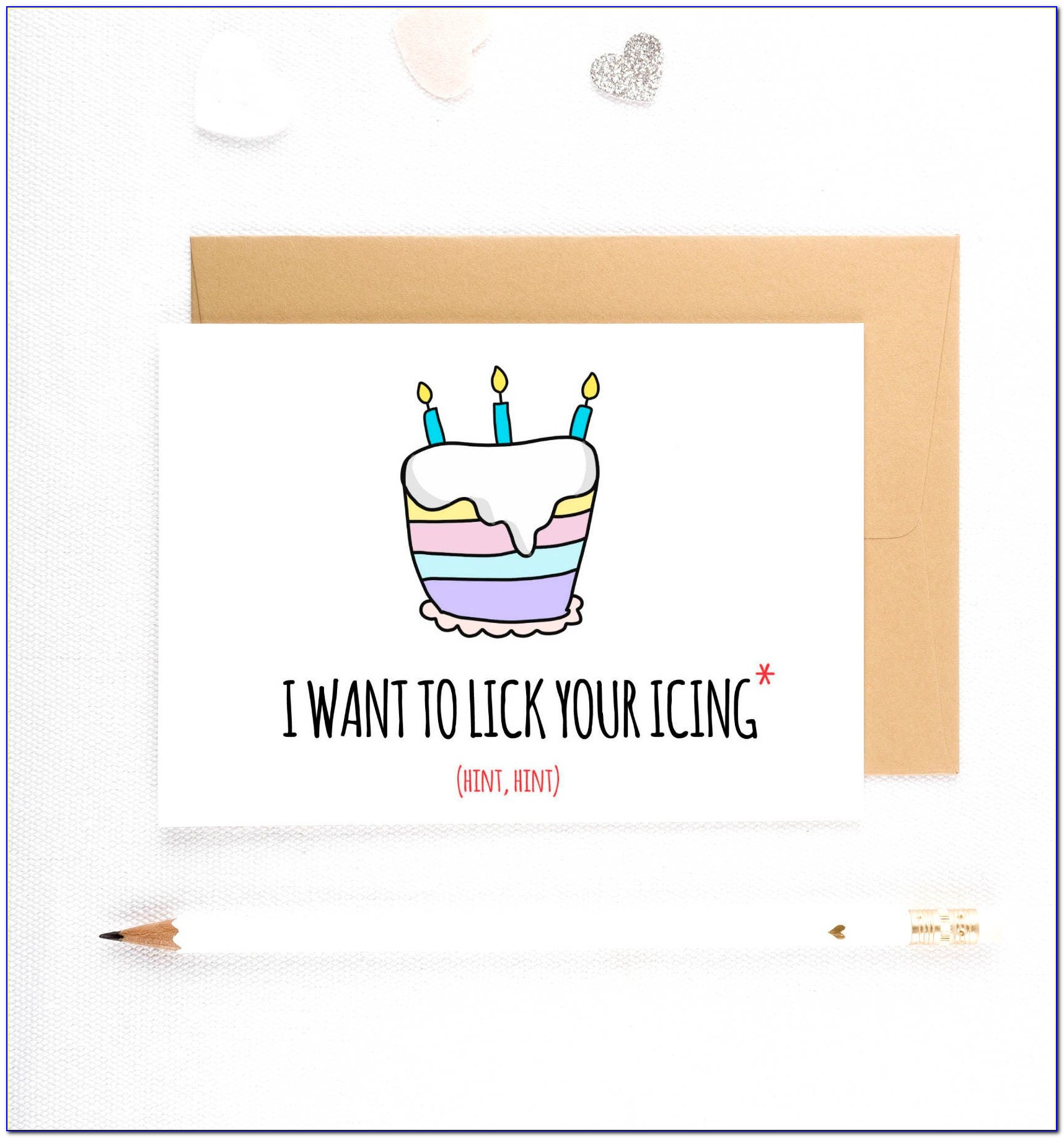 Naughty Happy Birthday Cards For Him