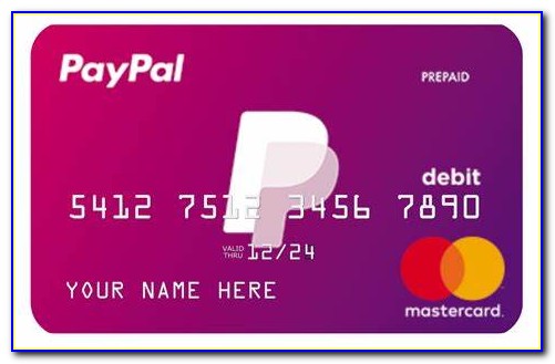 Paypal Prepaid Card Free Atm