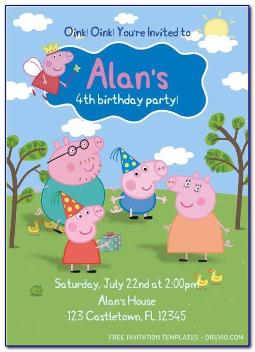 Peppa Pig Birthday Cards Granddaughter