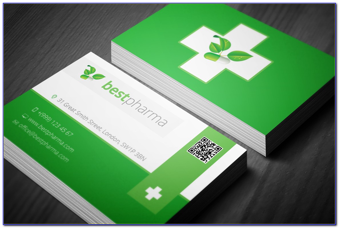 Pharmacy Business Card Design