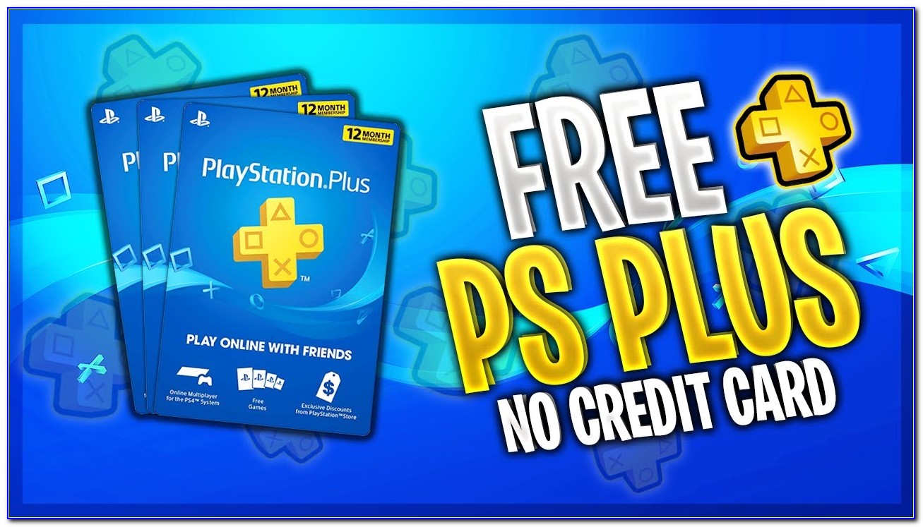 Playstation Plus Card Code Free