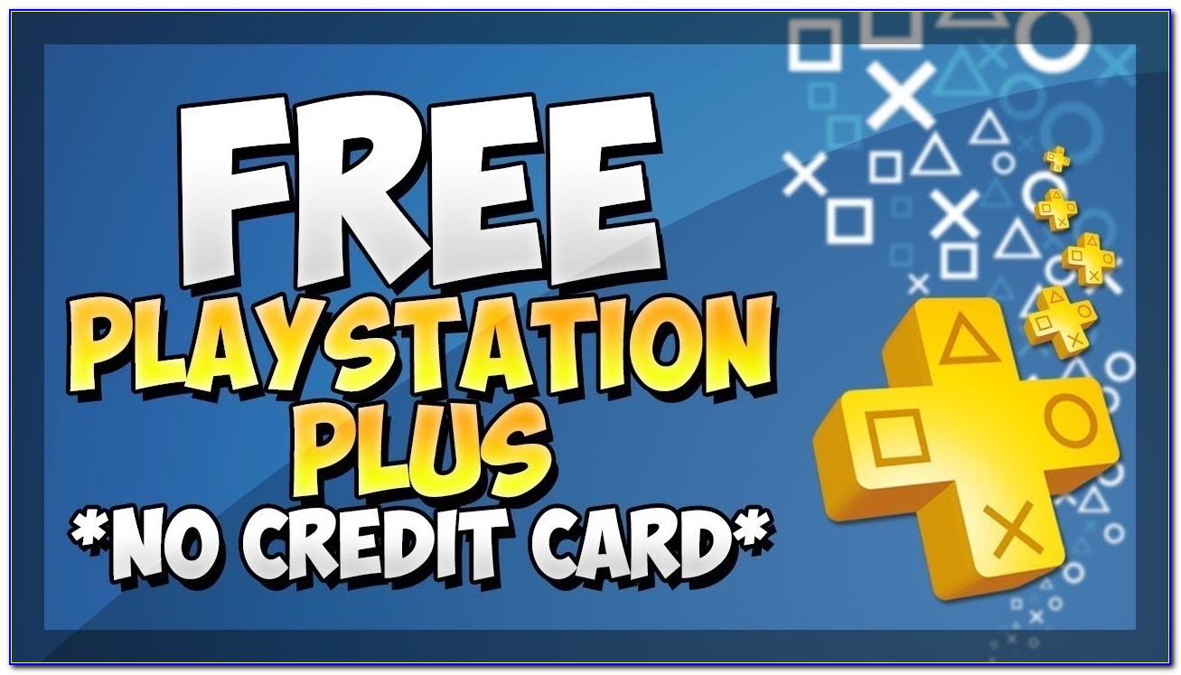 Playstation Plus Free Trial No Credit Card