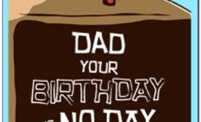 Printable Birthday Cards For Dad Funny