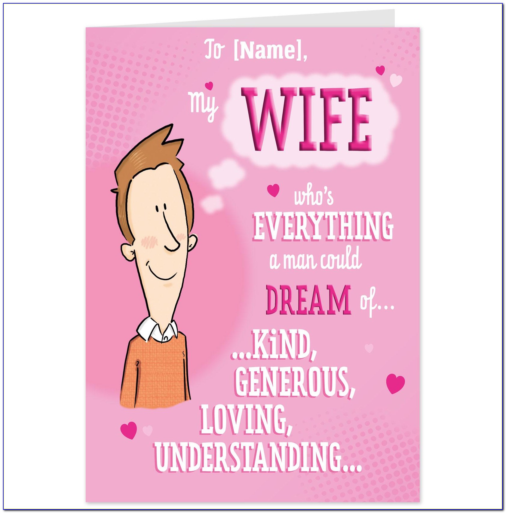 Printable Birthday Cards For Wife Funny