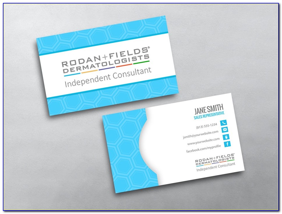Rodan And Fields Business Card Designs