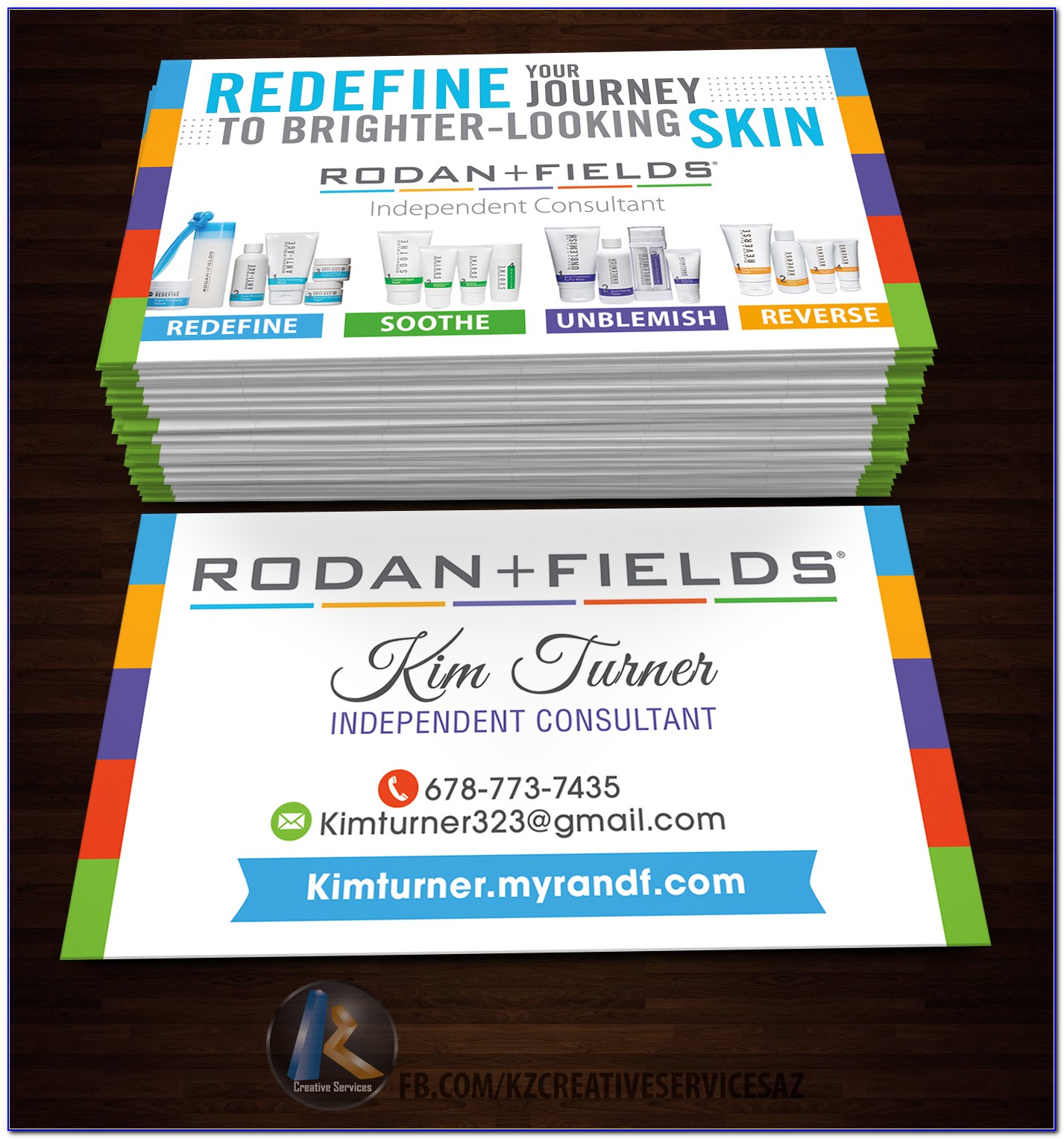 Rodan And Fields Business Cards Vistaprint