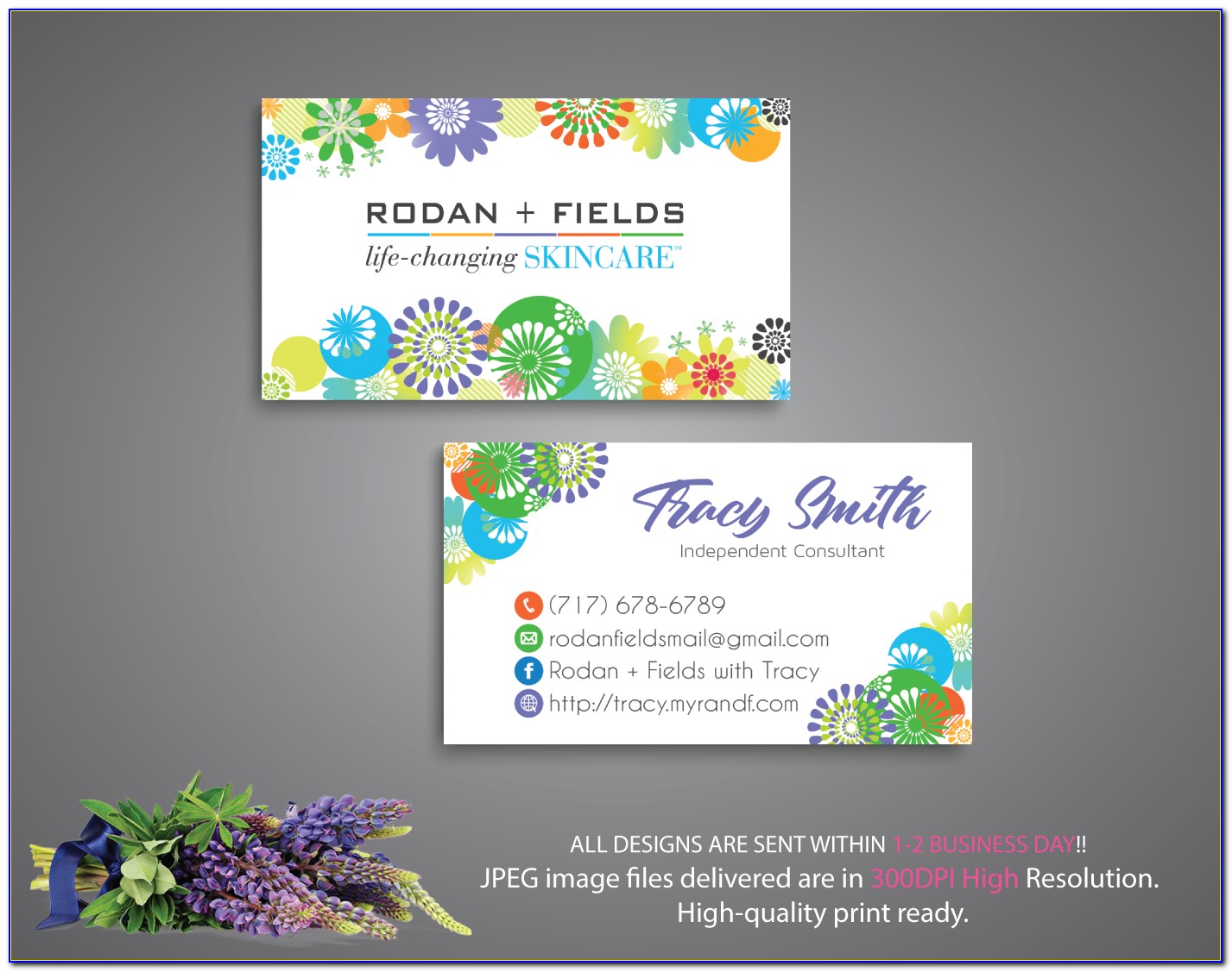Rodan And Fields Consultant Business Cards