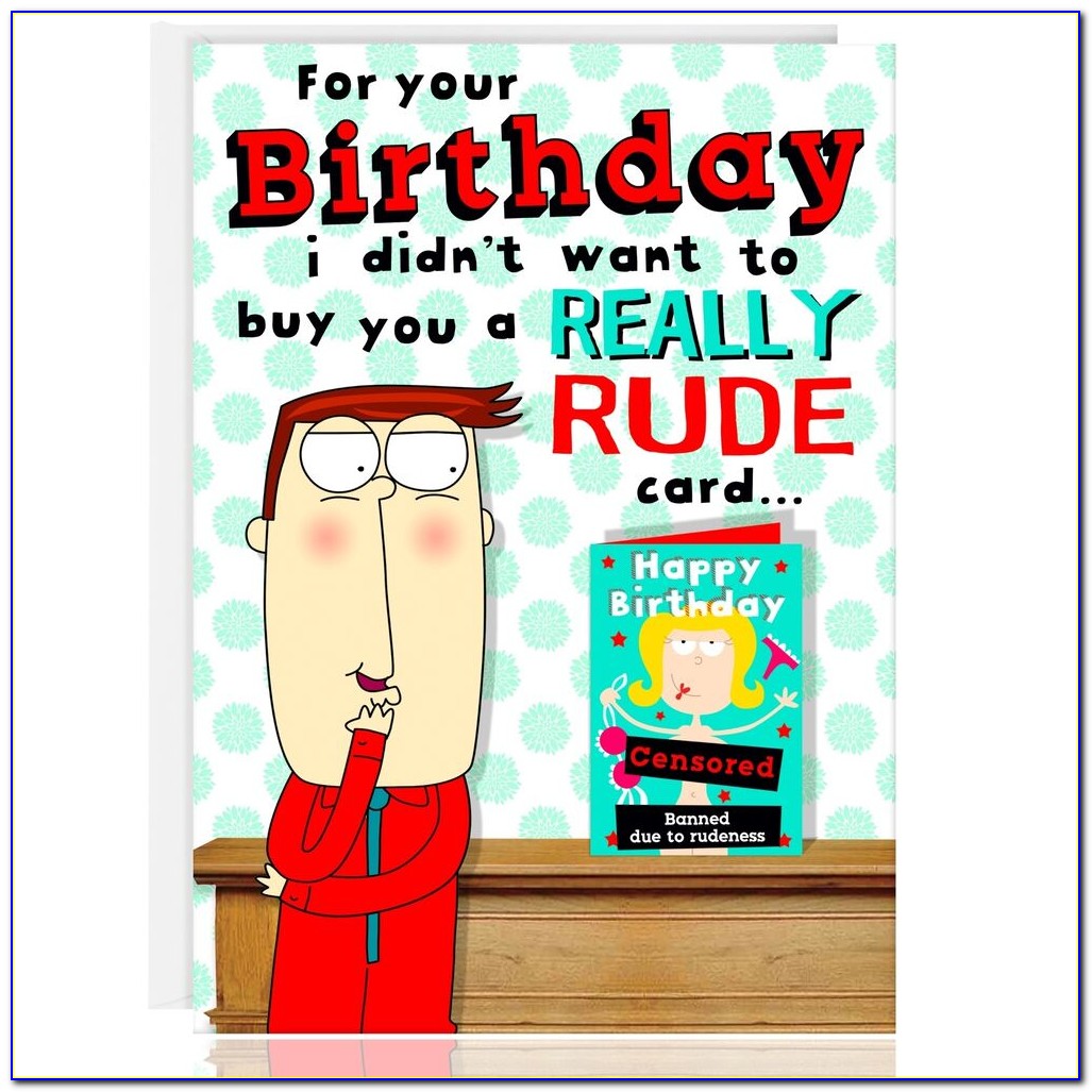 Rude Birthday Cards For Brother