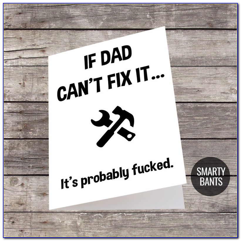 Rude Birthday Cards For Dad