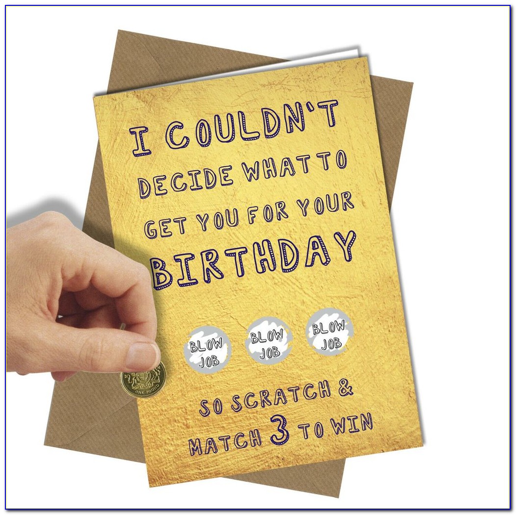 Rude Birthday Cards For Him Uk