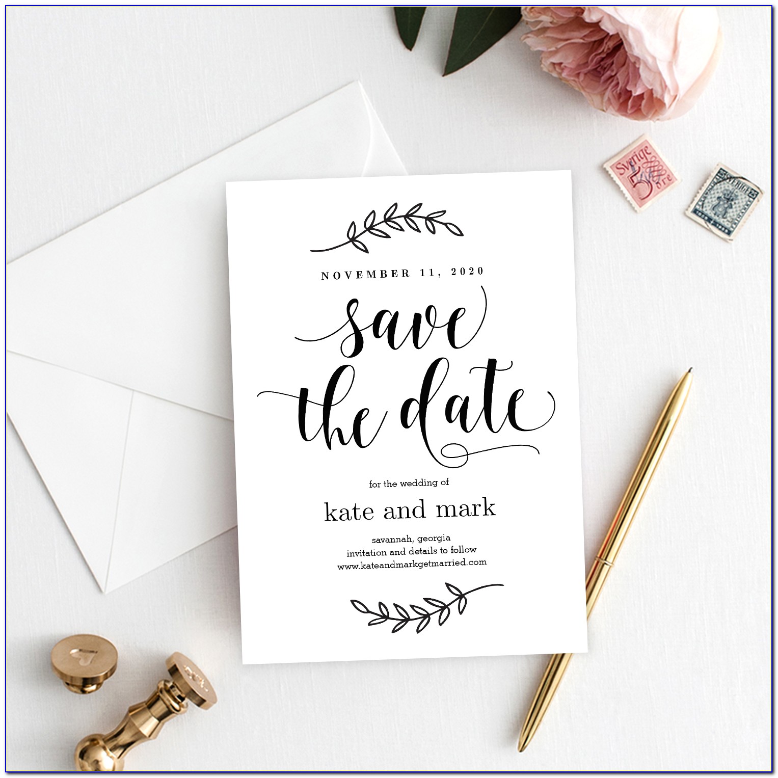 Save The Date Cards Free Samples