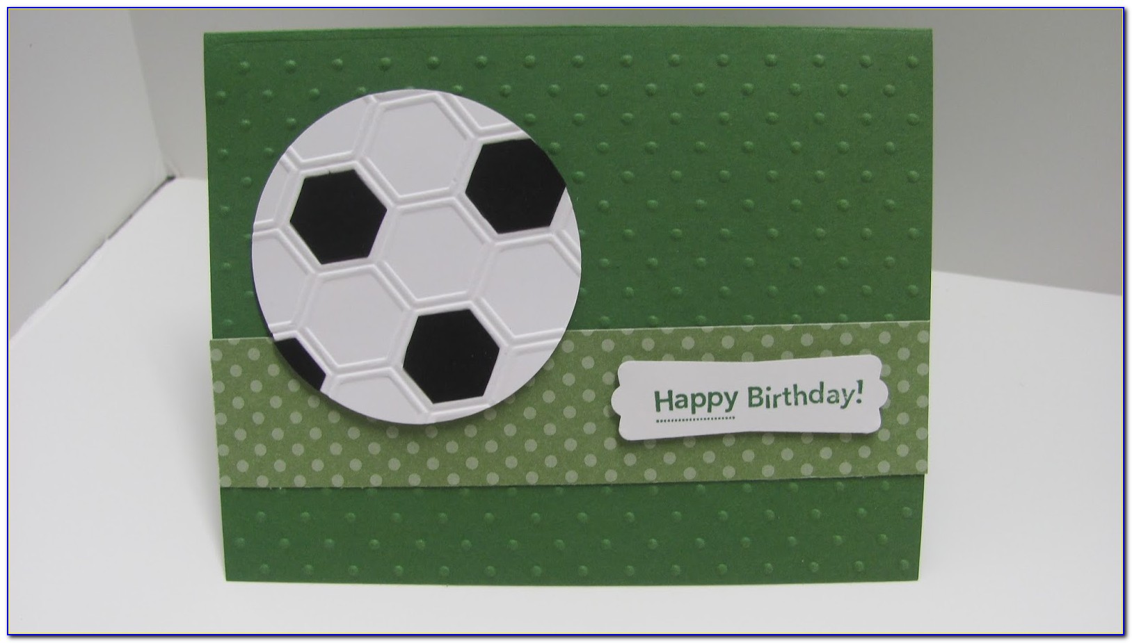 Soccer Birthday Card Diy