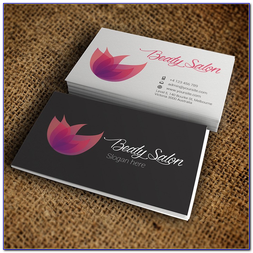 Spa Business Card Templates Free