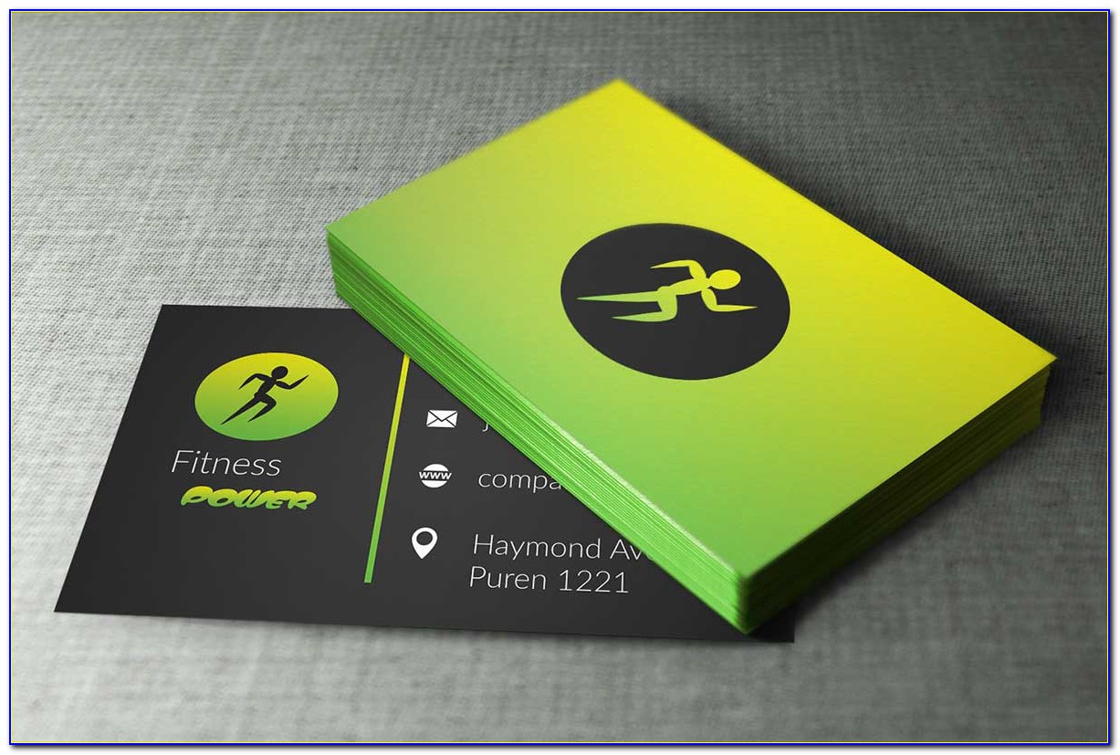 Sports Business Cards Templates Free