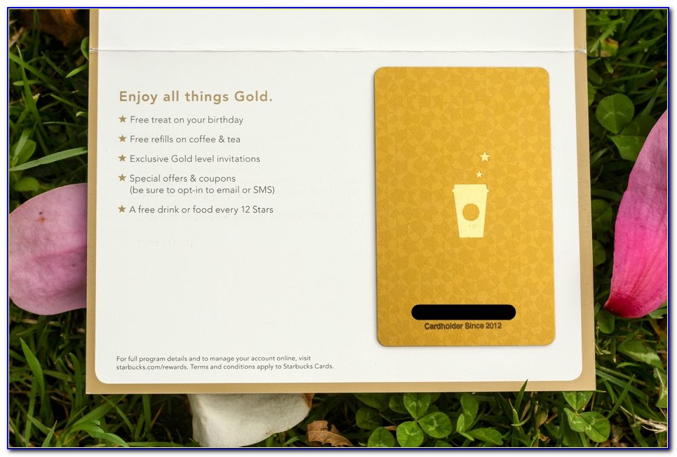 Starbucks Gold Card Free Refill Policy