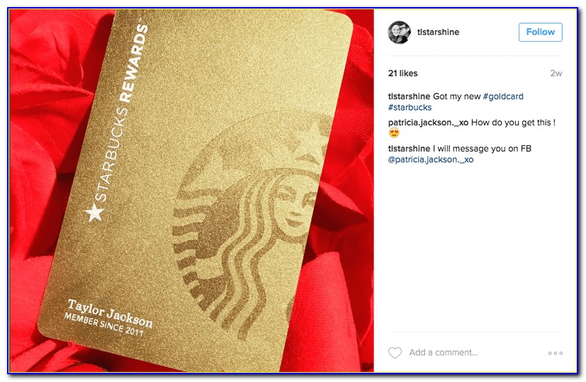 Starbucks Gold Card Free Tea Refills