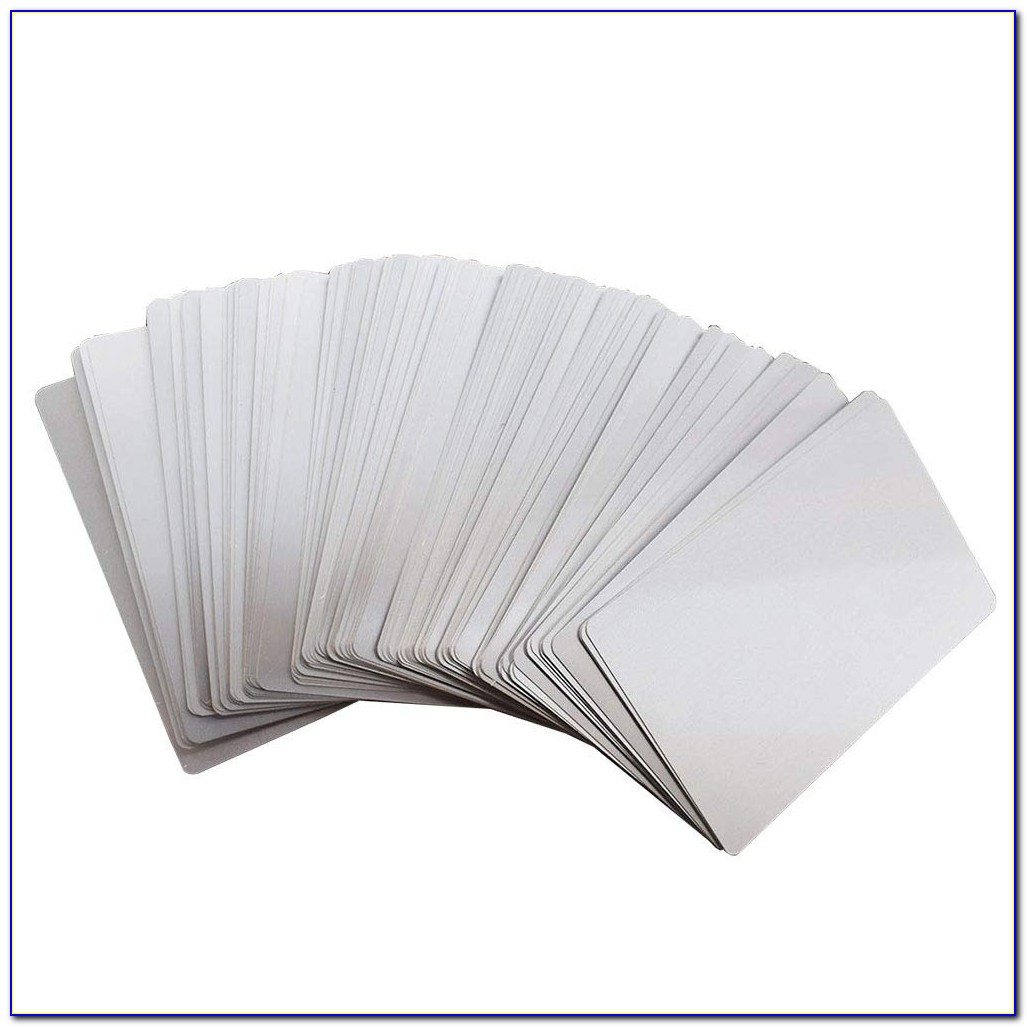 Sublimation Plastic Business Card Blanks