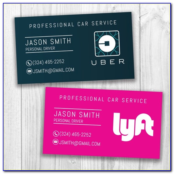 Uber Business Cards Vistaprint