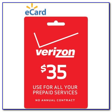 Verizon Prepaid Refill Card Free