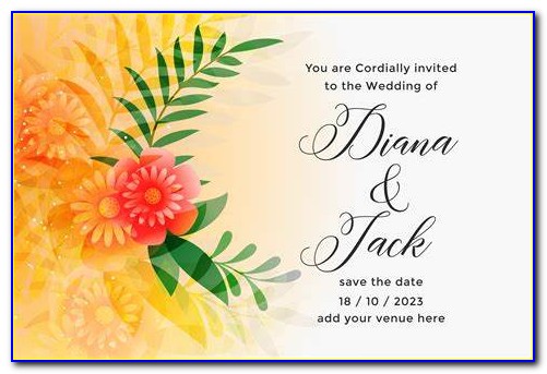 Wedding Invitation Card Design Online Free