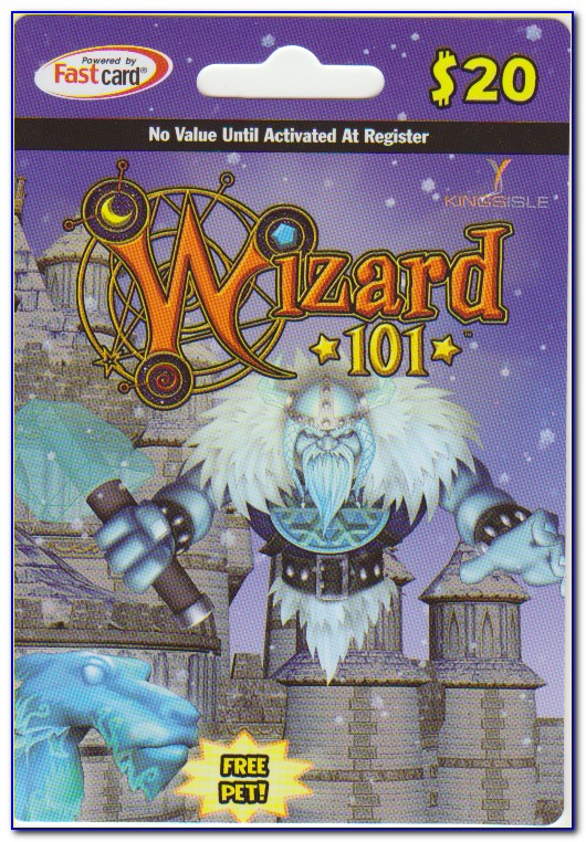 Wizard101 Free Membership Cards