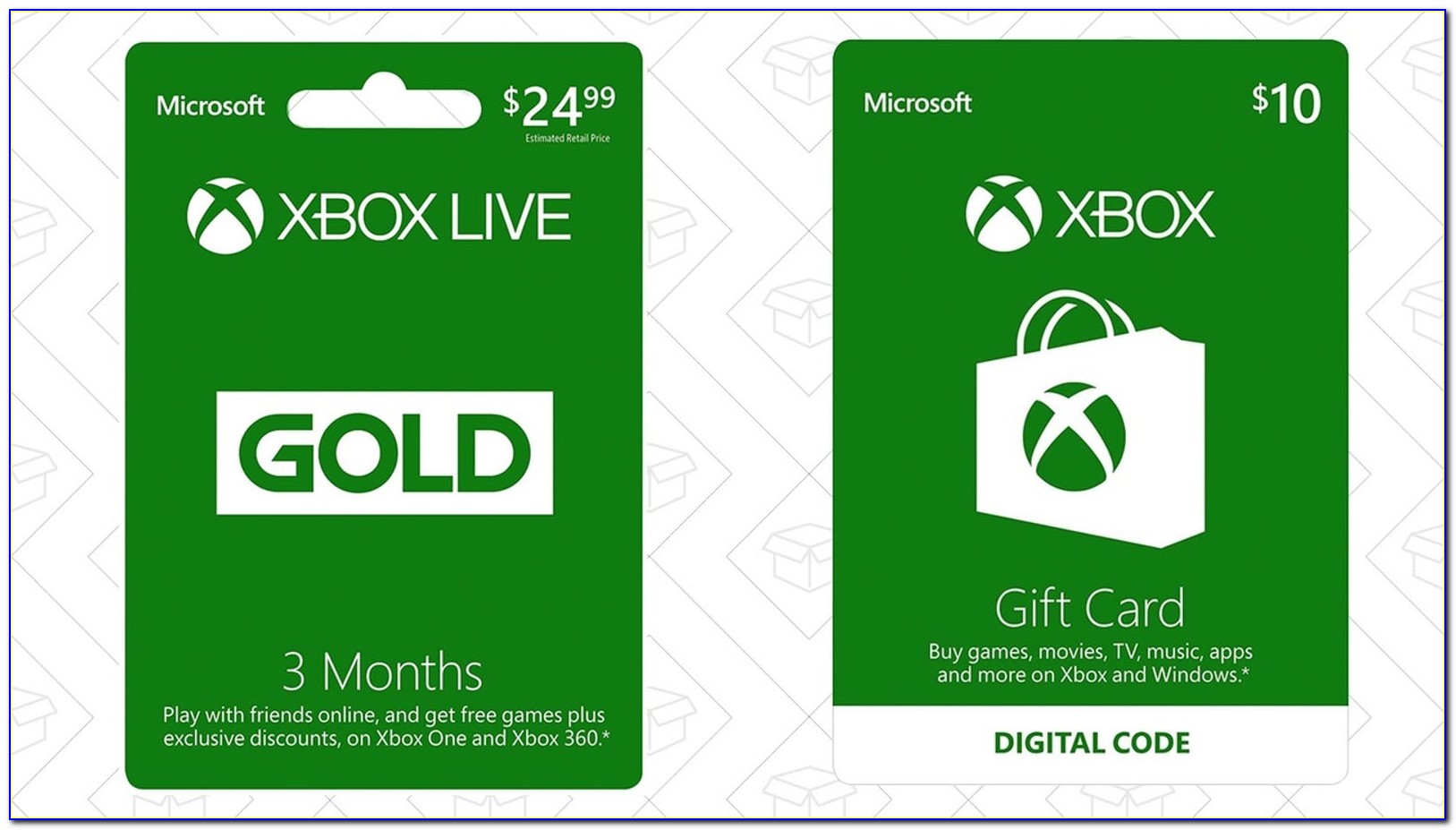 Xbox Live Gold Cards Free Code