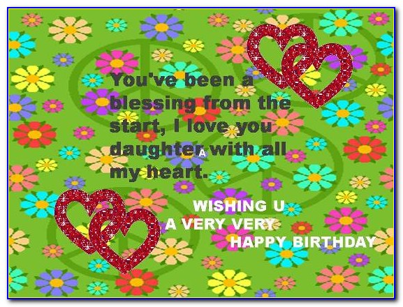 123 Free Birthday Greeting Cards For Daughter