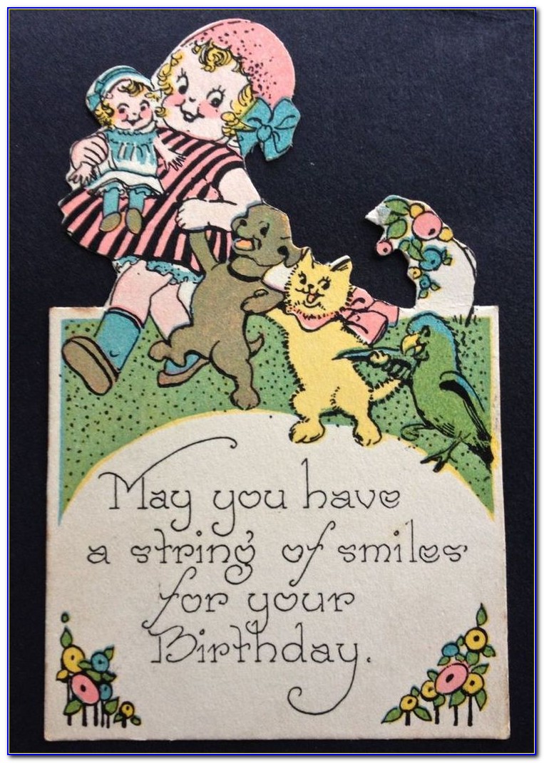 1930 Style Birthday Cards