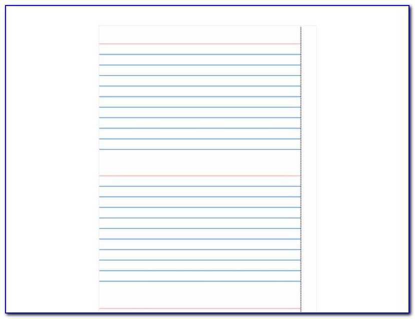 3x5 Index Card Template For Mac