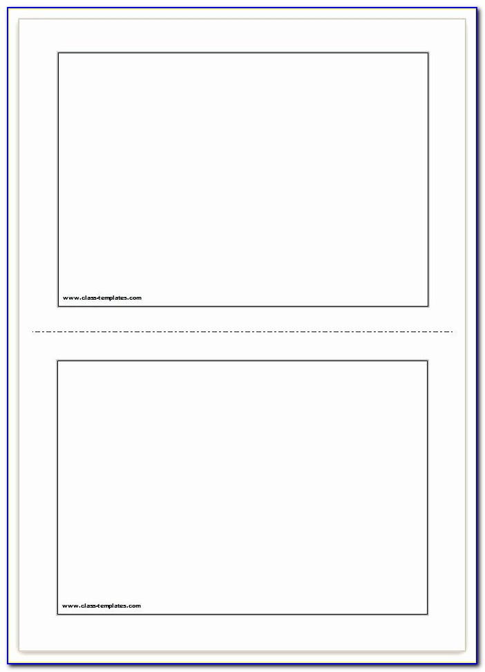 4x6 Index Card Template Open Office