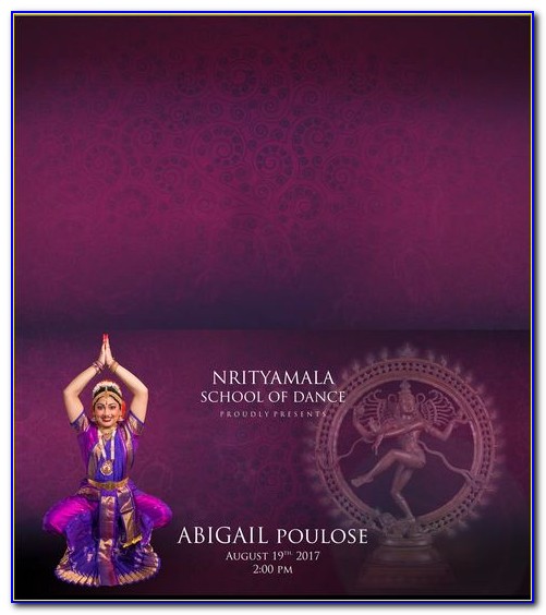 Arangetram Invitation Cards Hyderabad