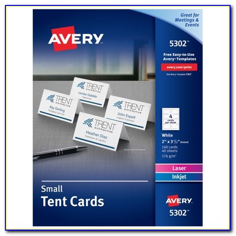 Avery 5x7 Note Card Template